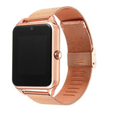 Smartwatch Z60 Bluetooth Pulseira de Aço Inoxidável